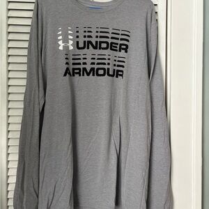 Under Armour Men's Grey Long Sleeve Shirt